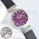 Swiss Copy Omega De Ville Ladymatic Pink Dial 34mm Leather Strap Ladies Watch (9)_th.jpg